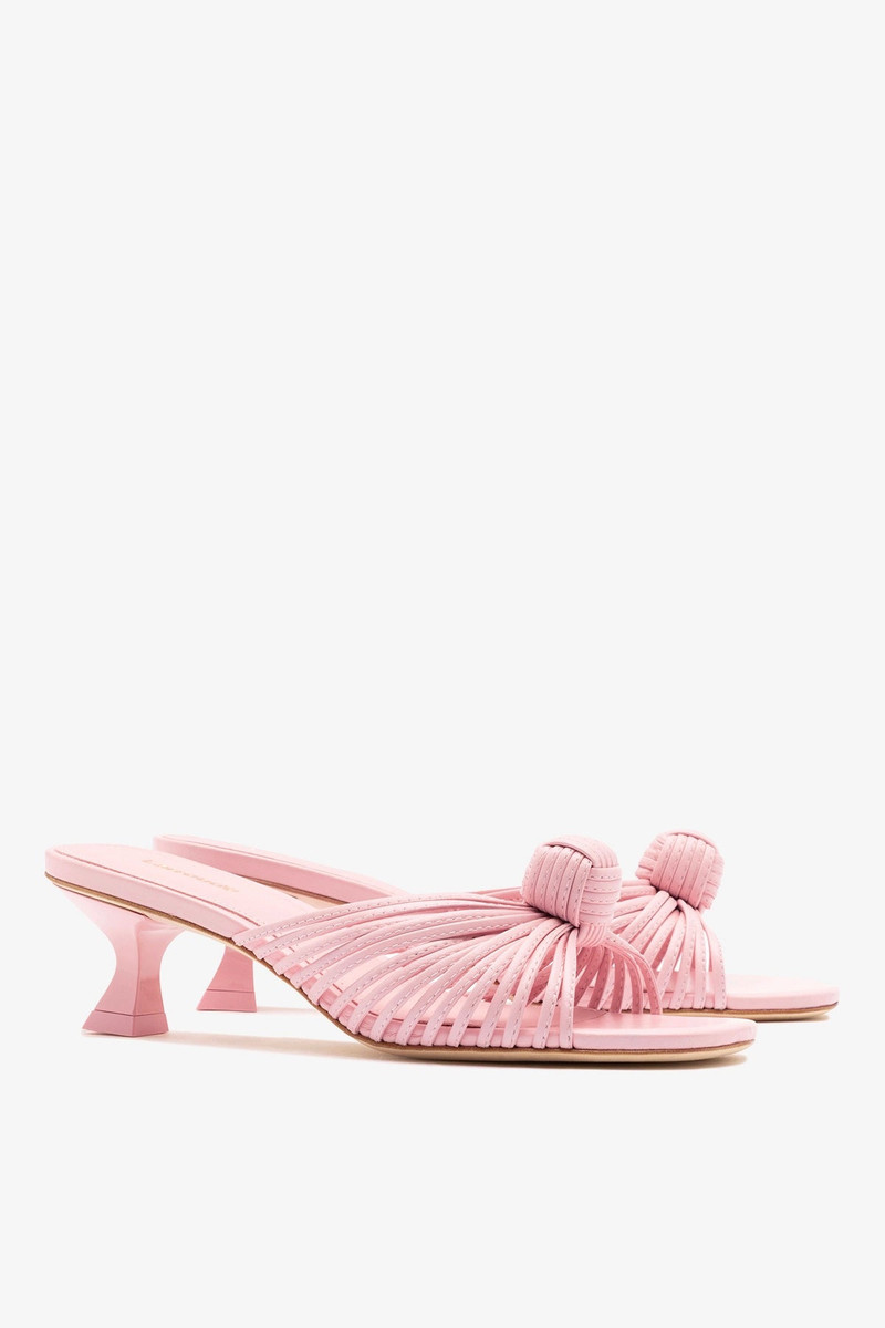 Larroudé Valerie Mule Tulip Leather outlook