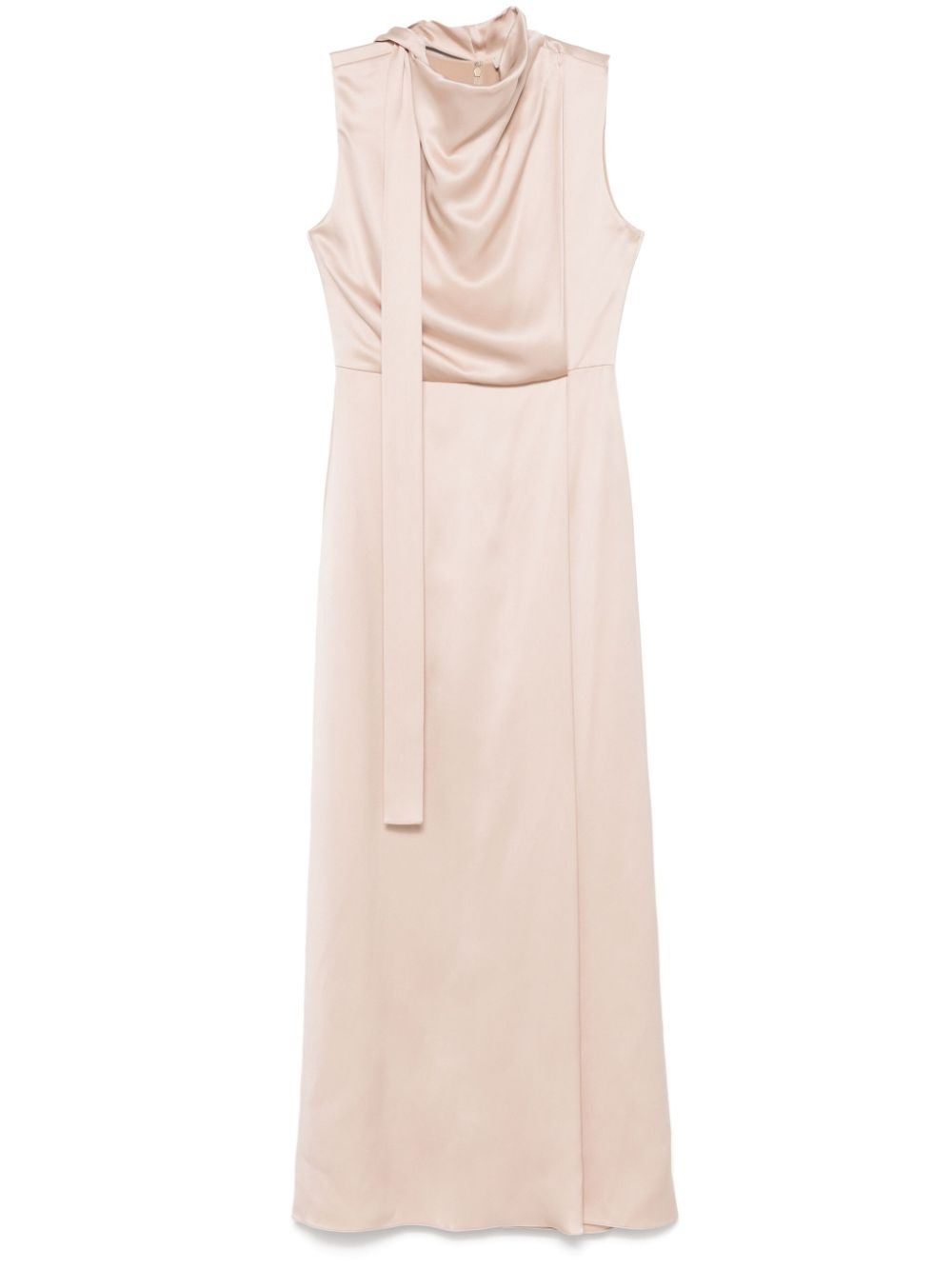 silk maxi dress - 1