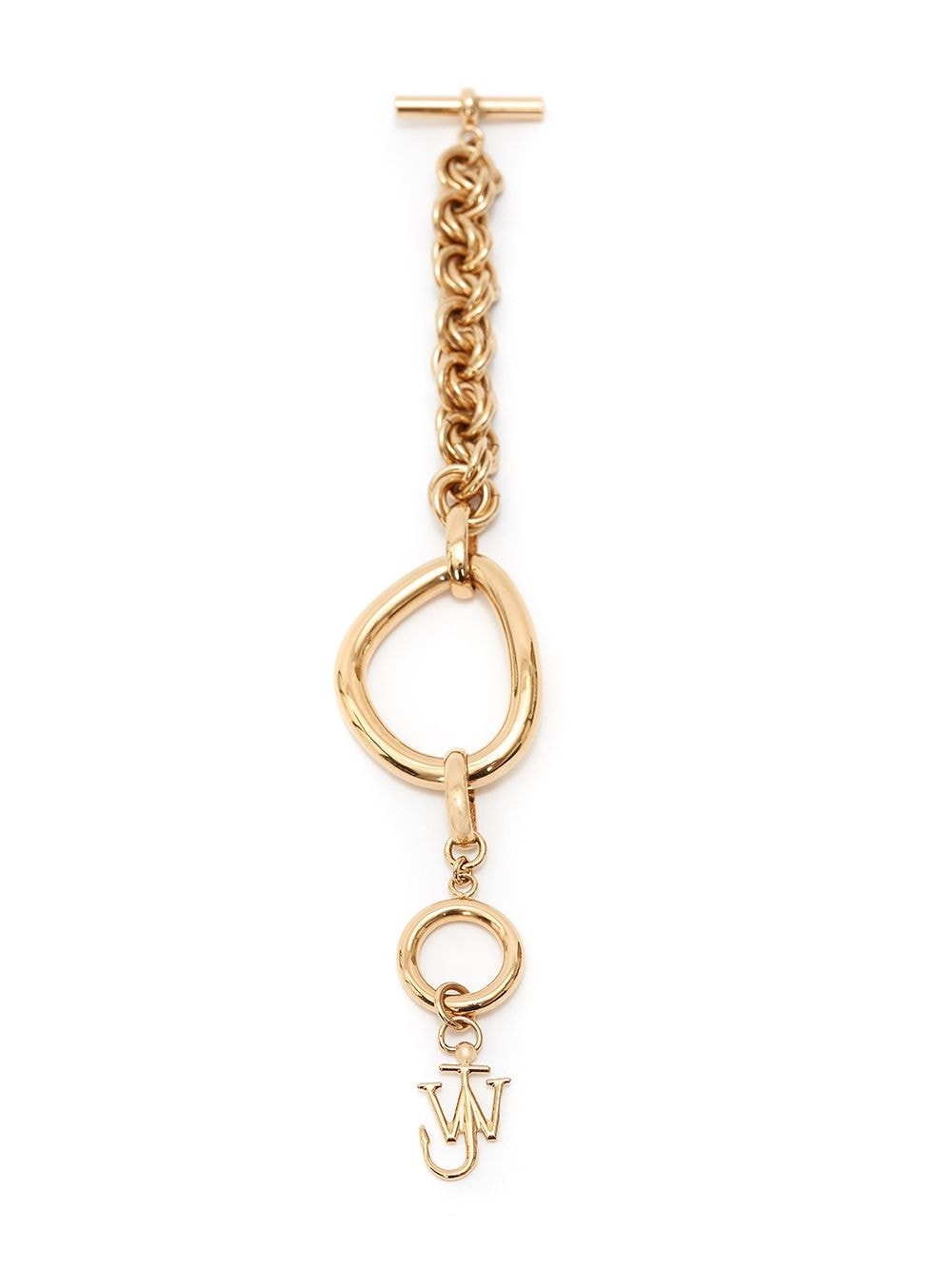 oversized link chain bracelet - 3
