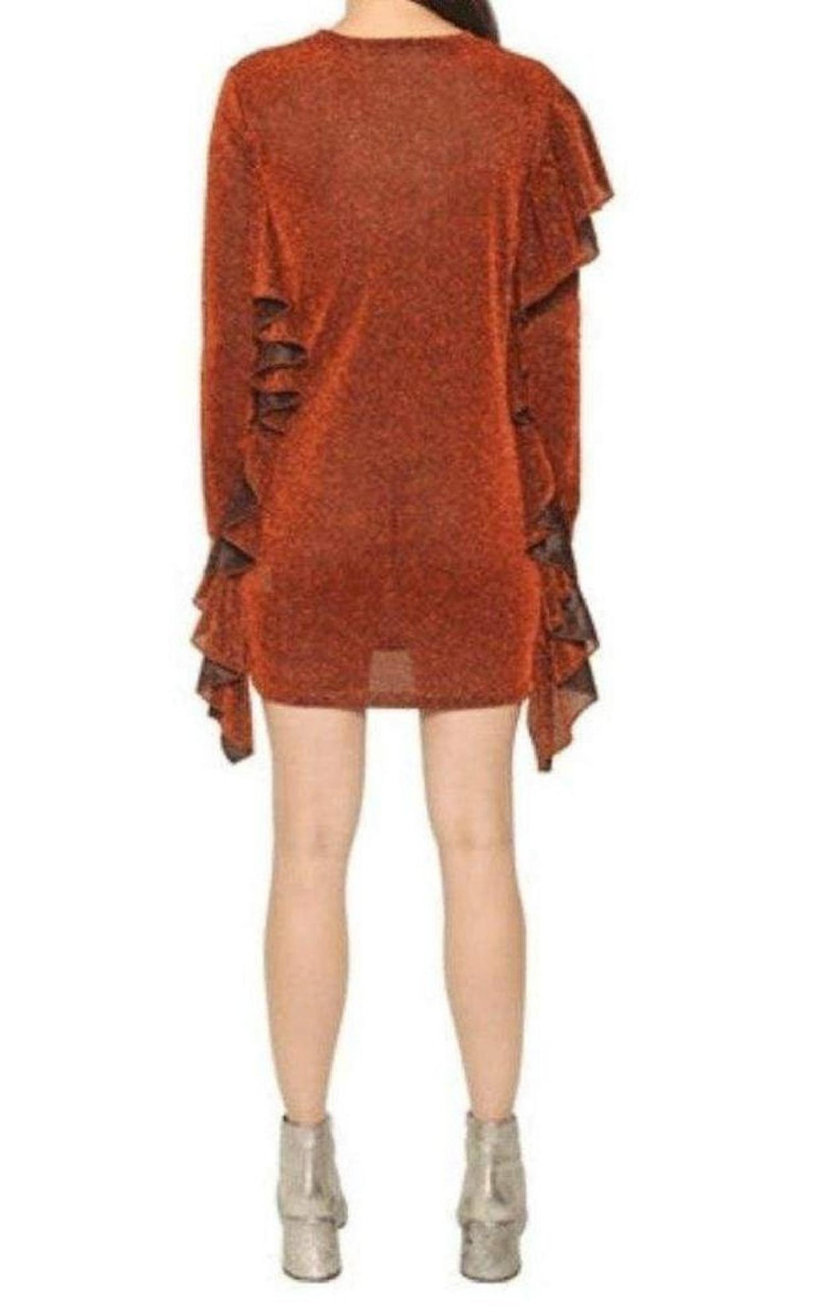 MM6 Maison Margiela Ruffle Trims Dress - 4