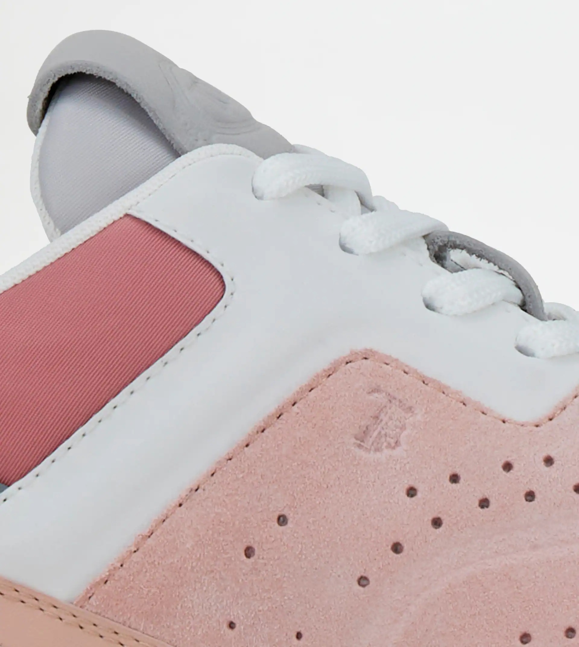 SNEAKERS IN SUEDE - PINK - 5