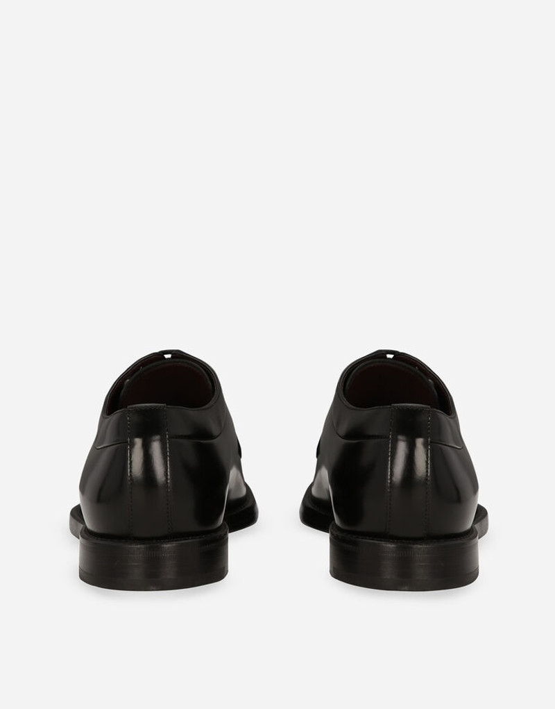 Brushed calfskin derby shoes 4