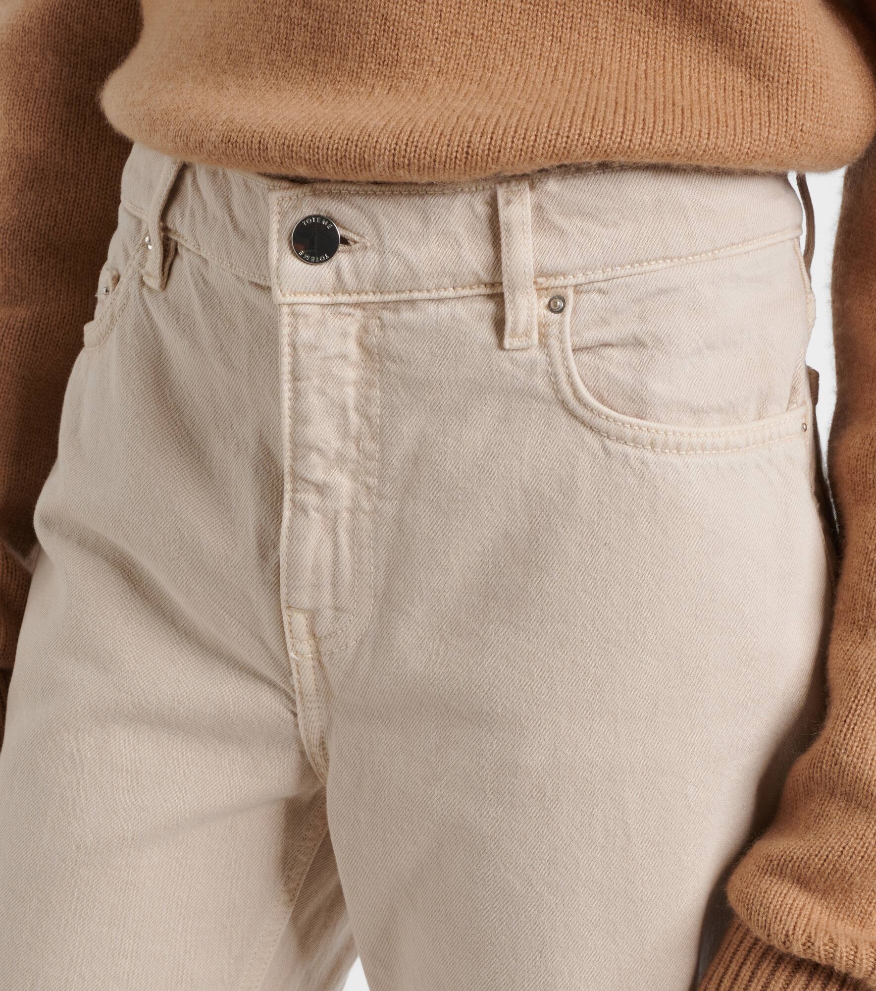 Low-rise tapered jeans - 4