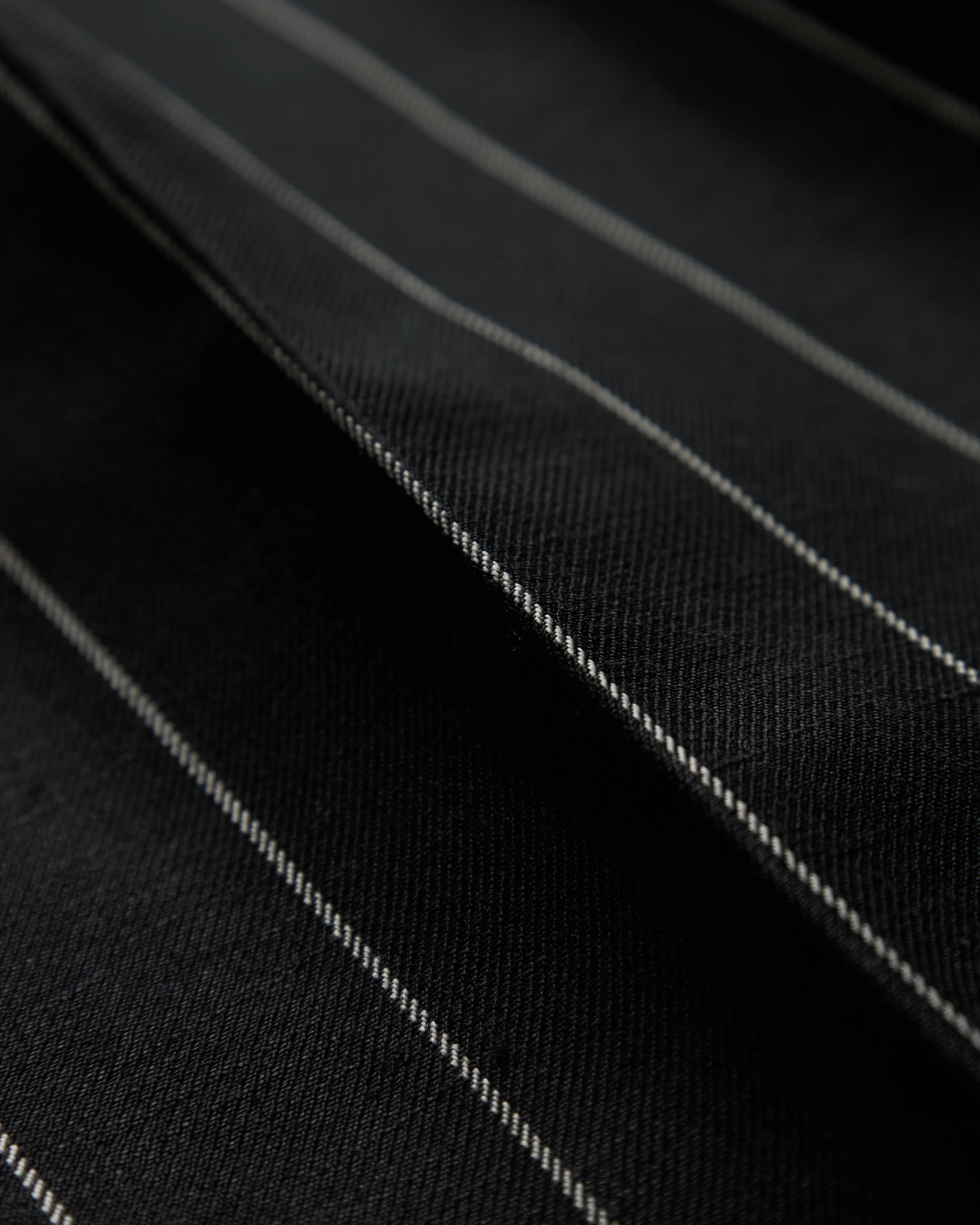 Wacko Maria Double Pleated Pinstripe Trousers - 3