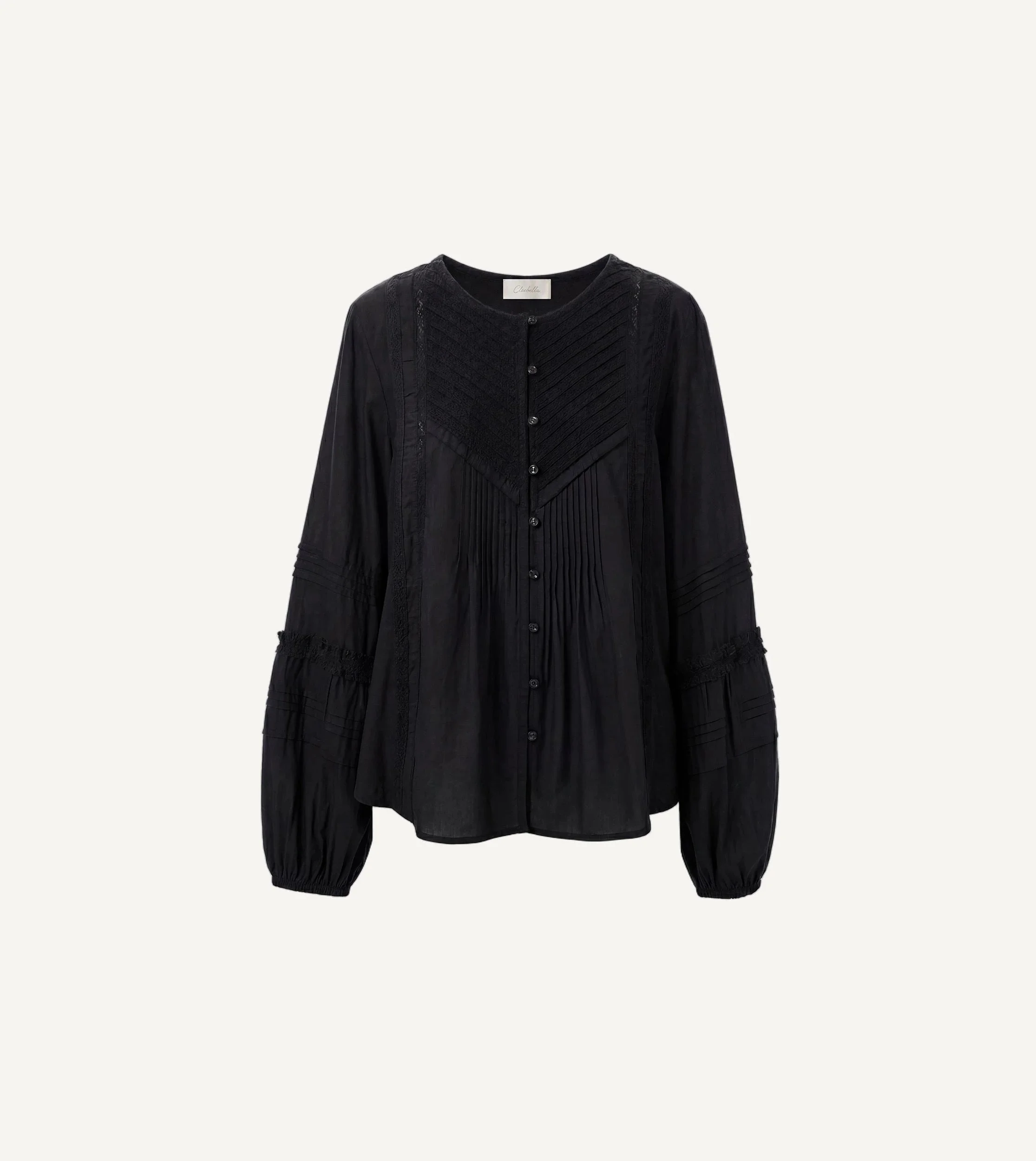 THEODORA TOP | BLACK - 1