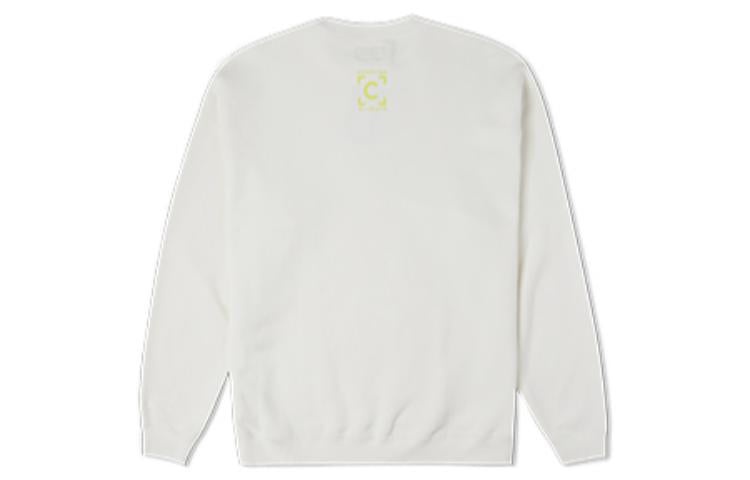 Converse Counter Climate Graphic Crew Sweatshirt 'White' 10025032-A02 - 2