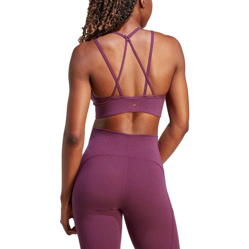 (WMNS) adidas By Stella Mccartney Truestrength Medium-support Bra 'Red Night' IK9087 - 3