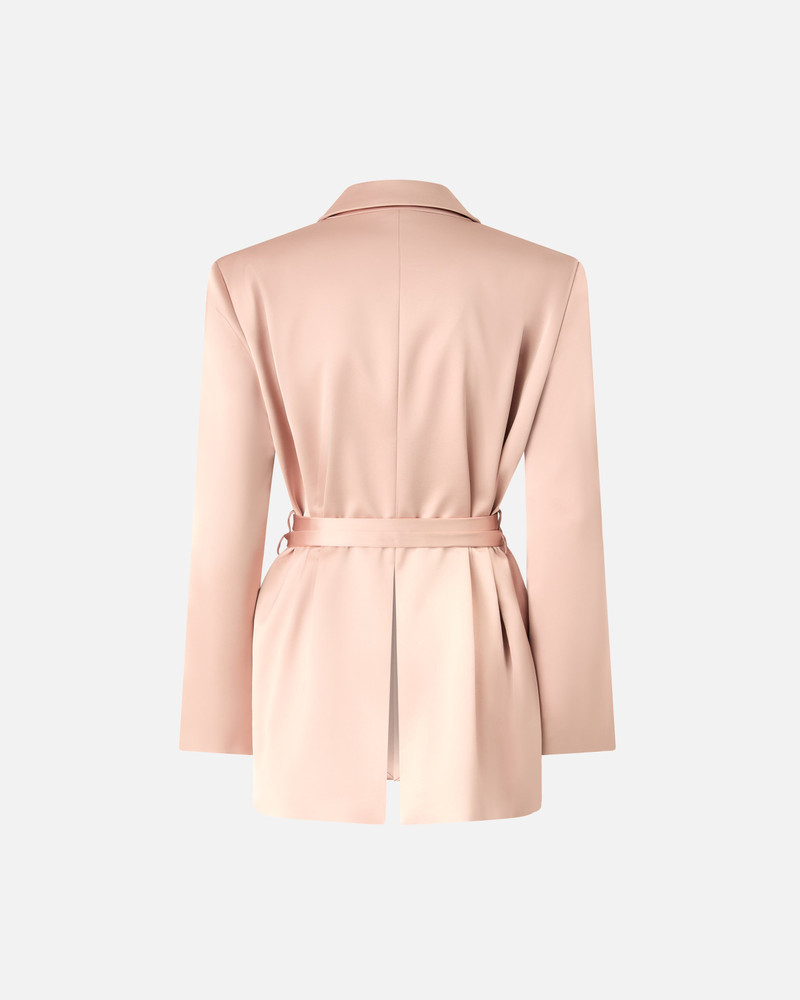 PINKO SATIN JACKET WITH BELT outlook