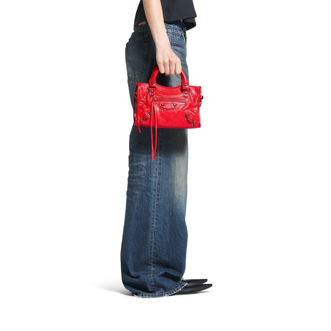 Women's Le City Mini Bag in Red - 3