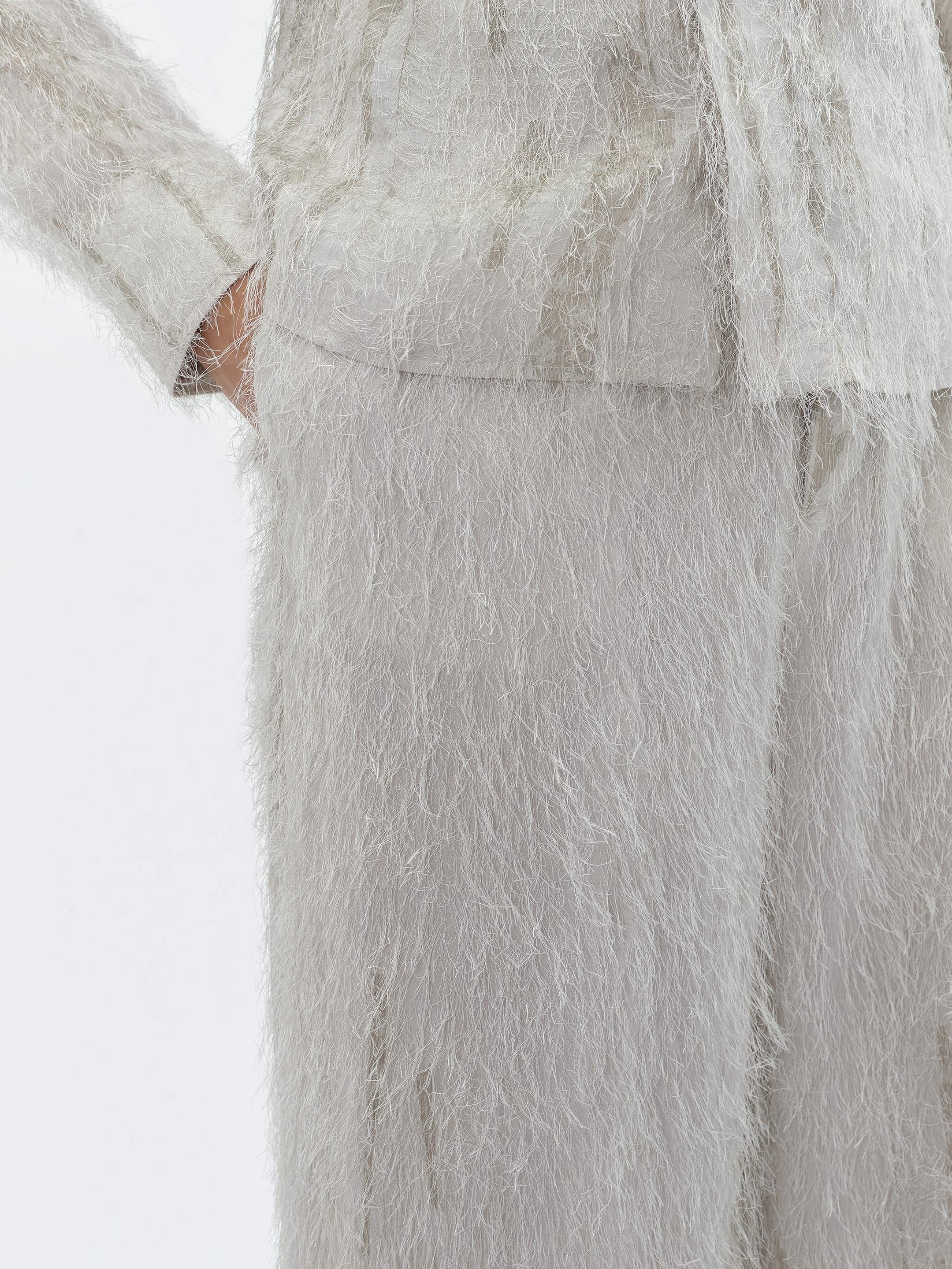 EYELASH TAILORED BAGGY PANT - 6
