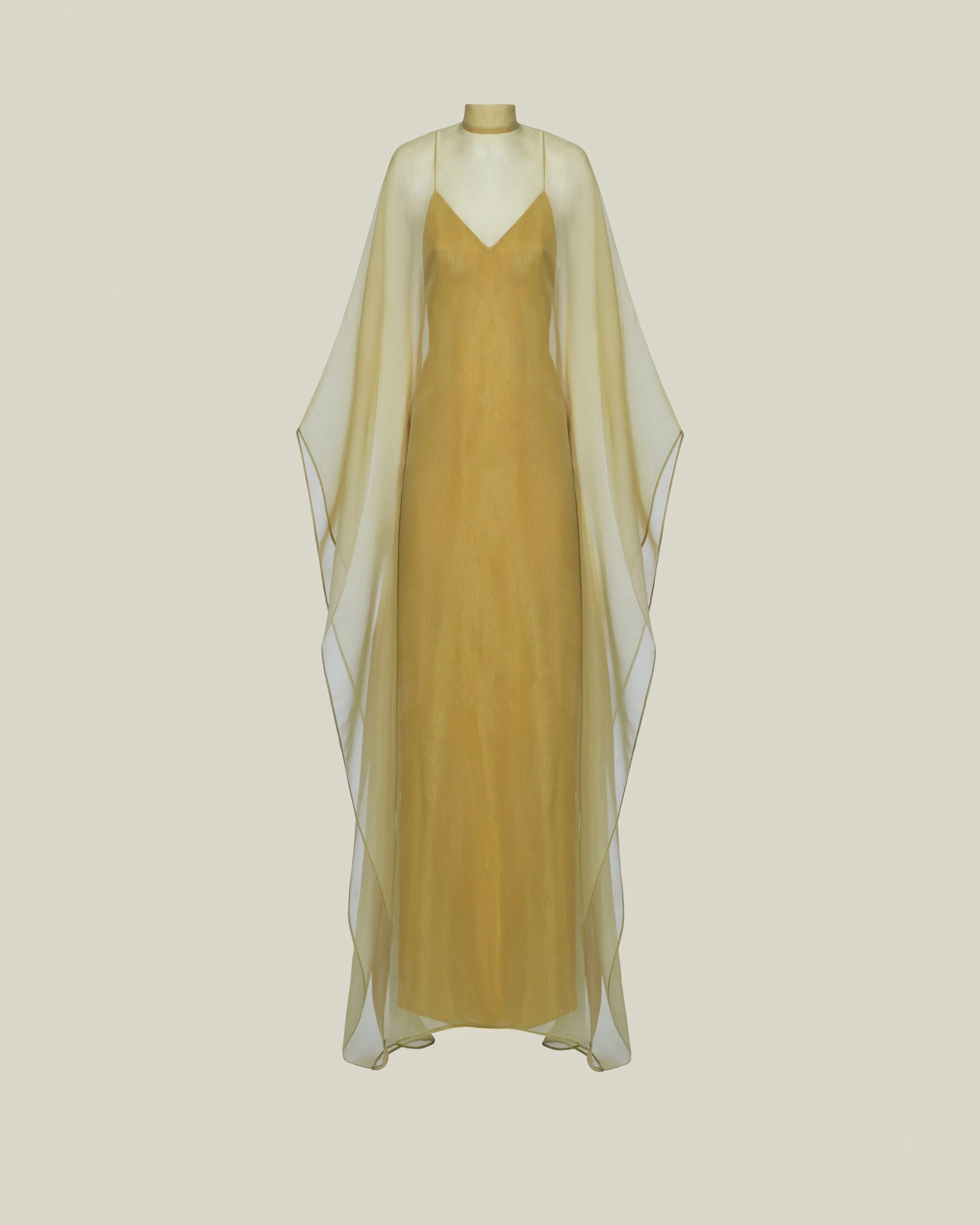 Sphinx Kaftan in Gold Kiwi - 1