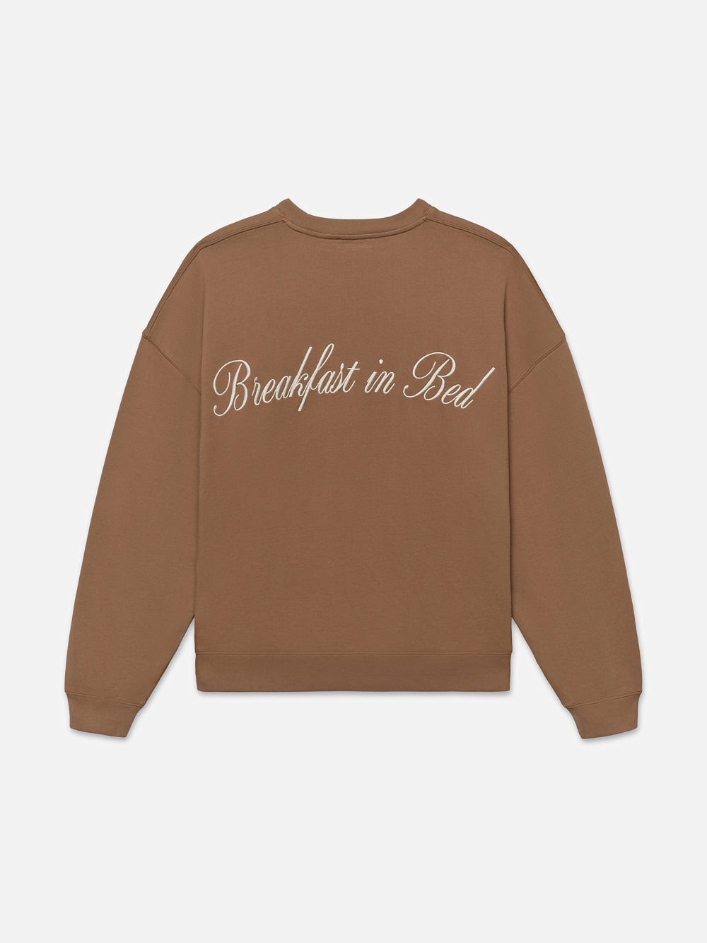 Ritz Unisex Breakfast In Bed Crewneck in Camel - 3