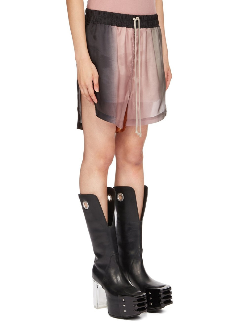 gradient-effect wide-leg shorts 2