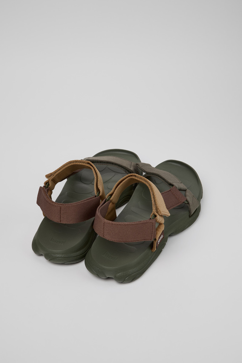 CAMPERLAB Brown Textile Sandals for Men. outlook