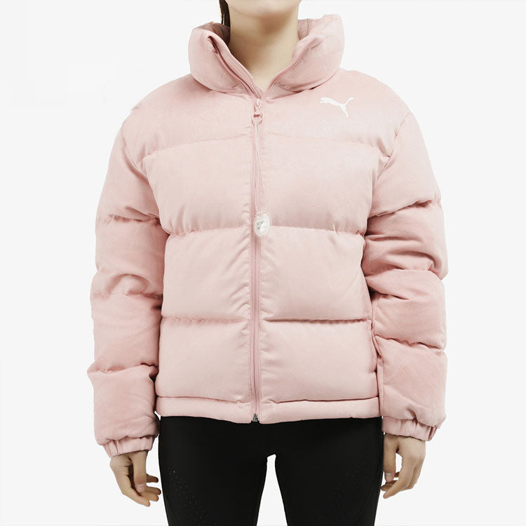 (WMNS) PUMA 480 Style Down Jacket 'Pink' 581612-14 - 3