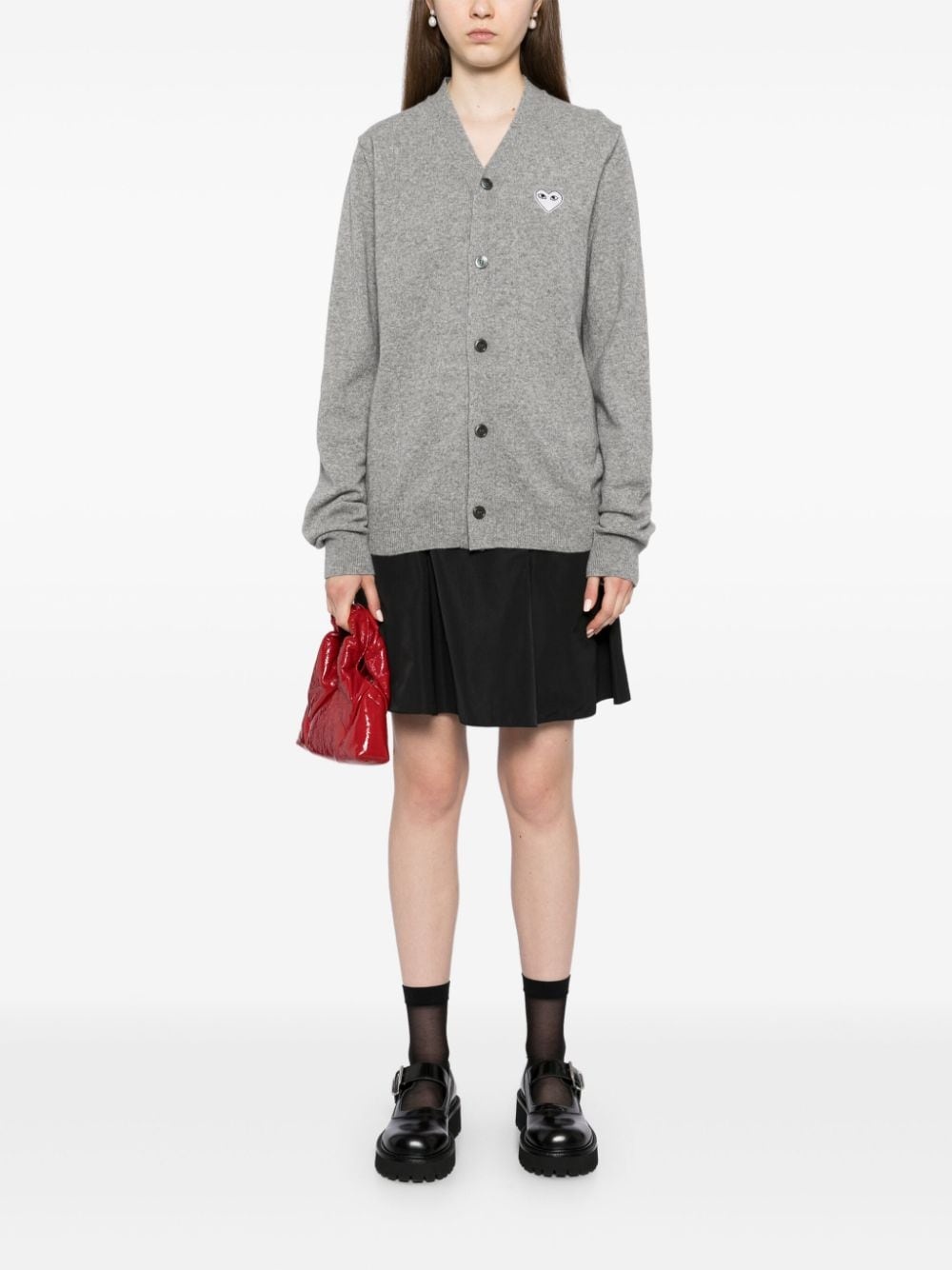 wool cardigan - 2