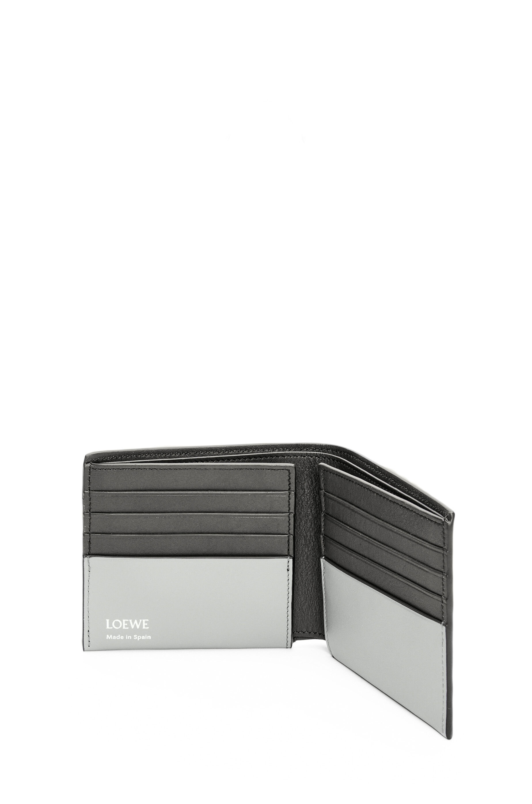 Bifold wallet in shiny nappa calfskin - 3