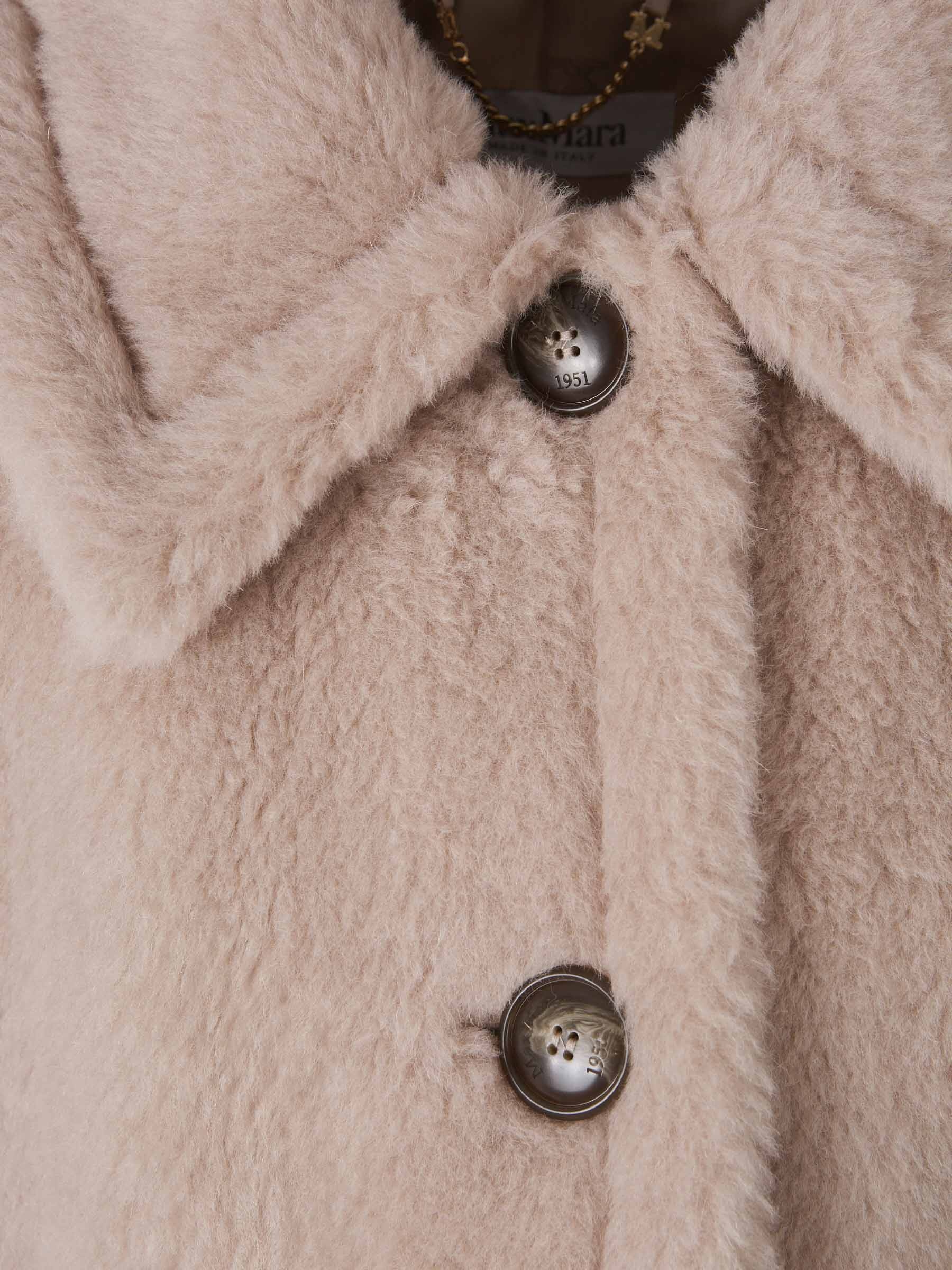 SHORT ALPACA COAT - 3