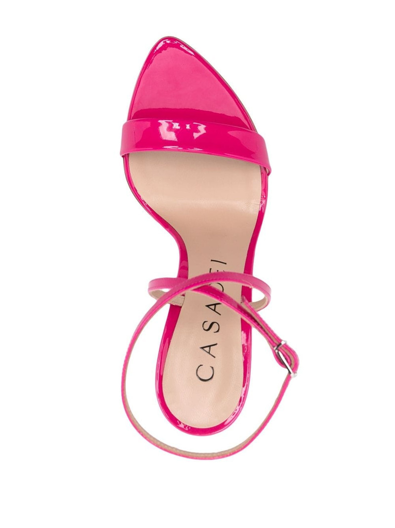 Scarlet Tiffany 100mm leather sandals 4