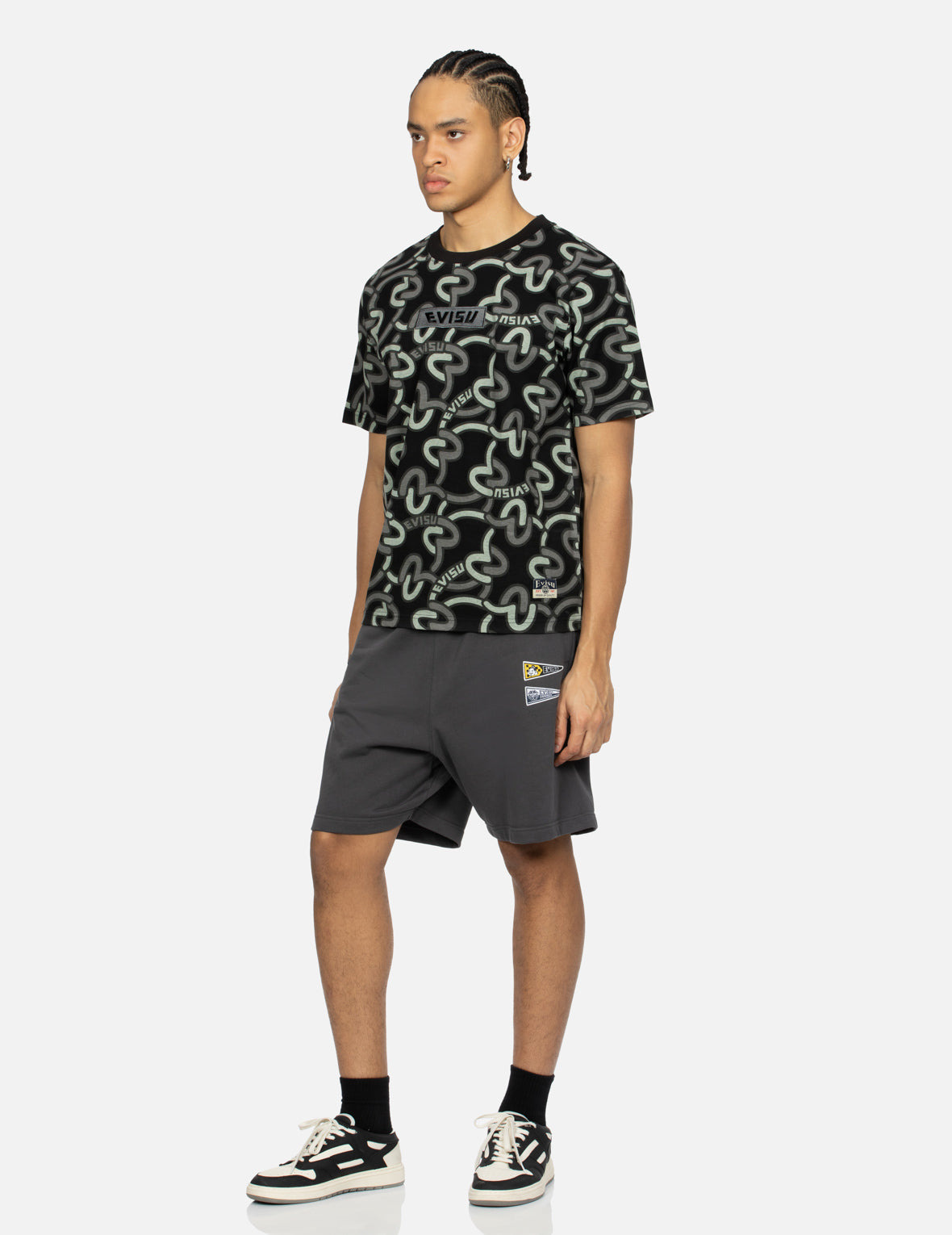 ALLOVER OVERLAPPING SEAGULL PRINT REGULAR FIT T-SHIRT - 3