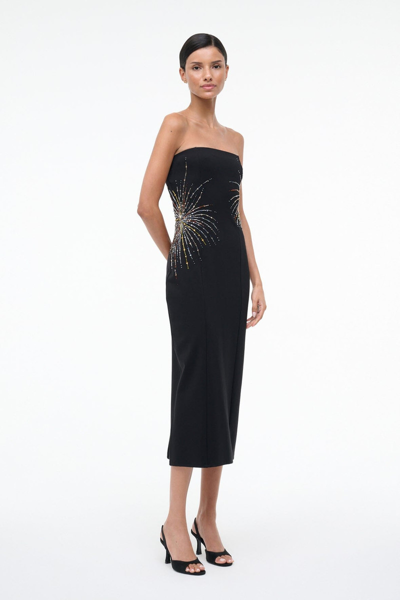 STAUD STAUD BRITNEY DRESS FIREWORK outlook