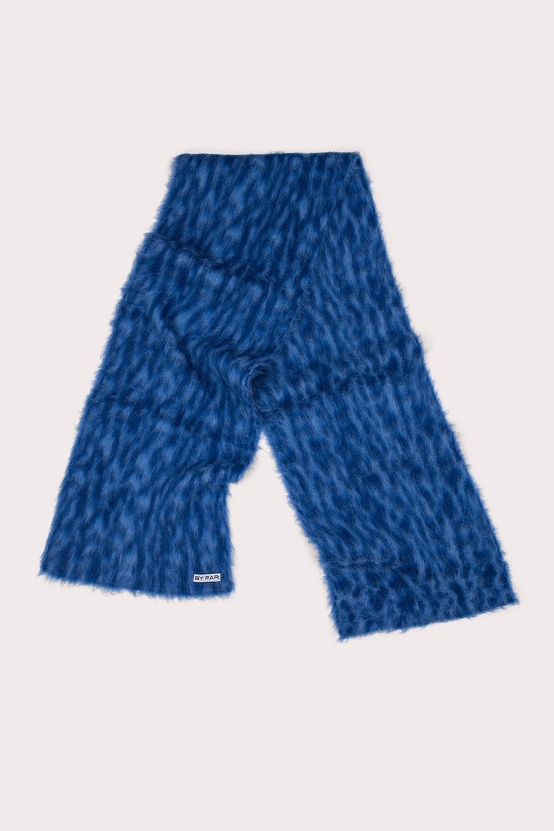 CLIFFORD SCARF CERULEAN BLUE ALPACA 1