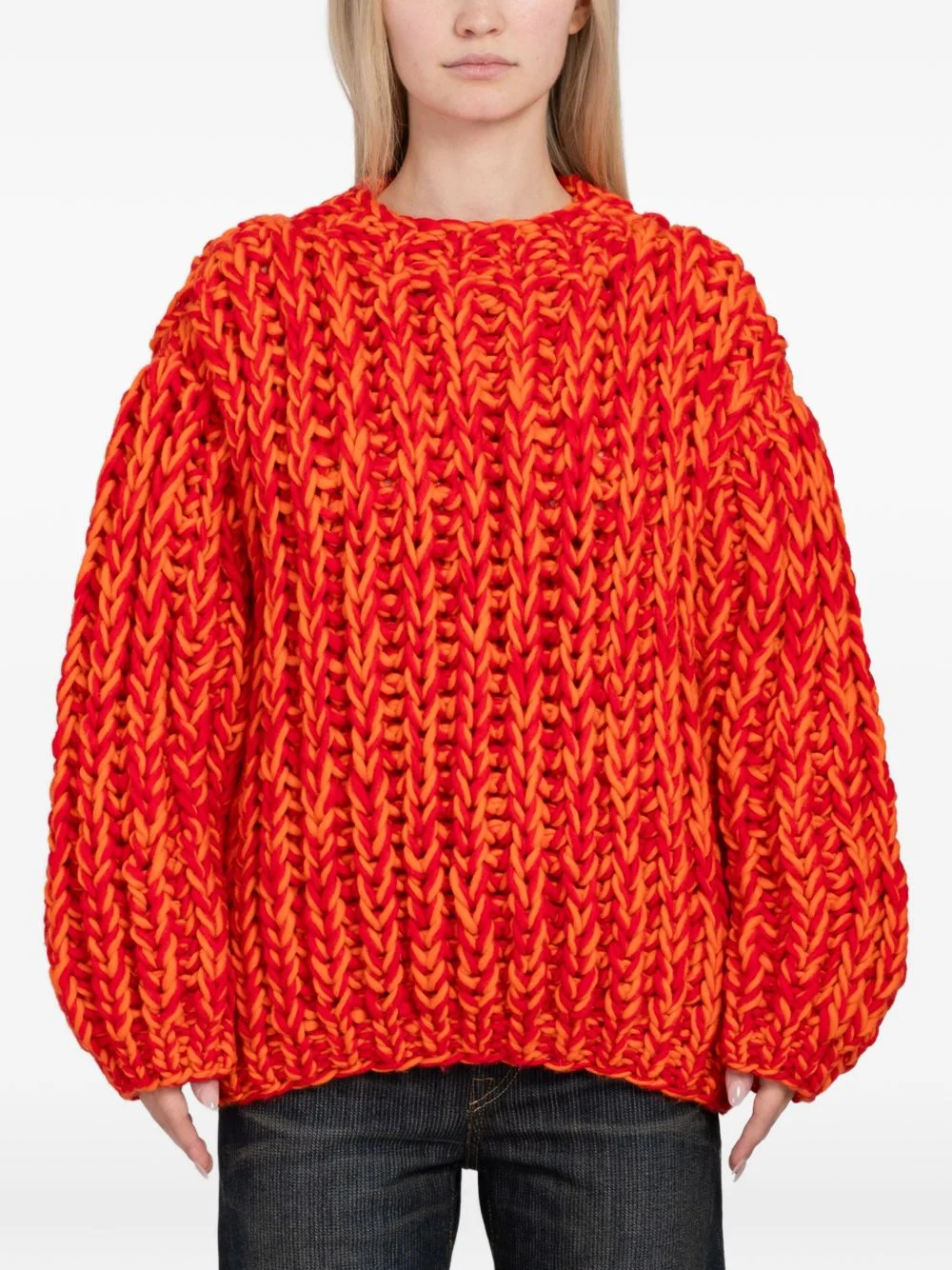 Sol chunky-knit sweater - 1
