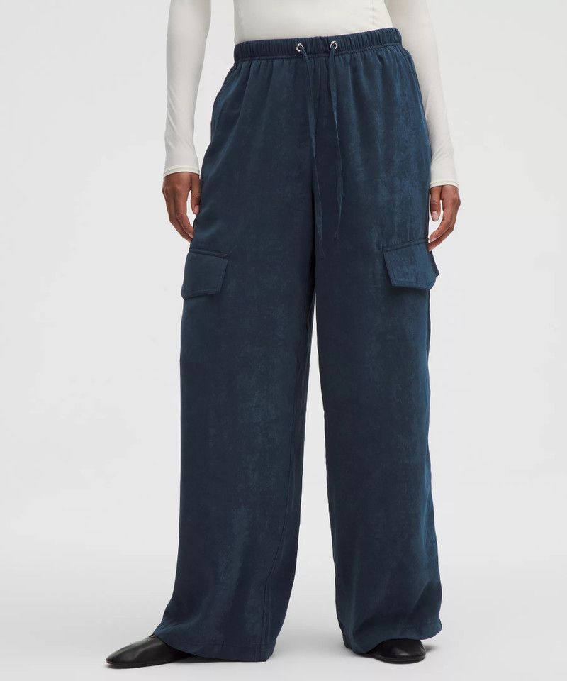lululemon Matte Satin Relaxed-Fit Mid-Rise Cargo Pant outlook