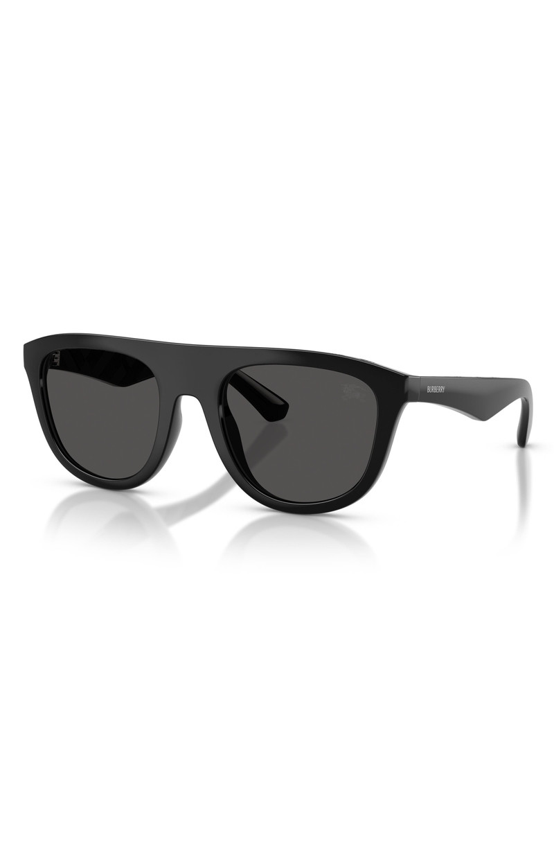 Burberry burberry 55mm Square Sunglasses in Black /Dark Grey at Nordstrom outlook