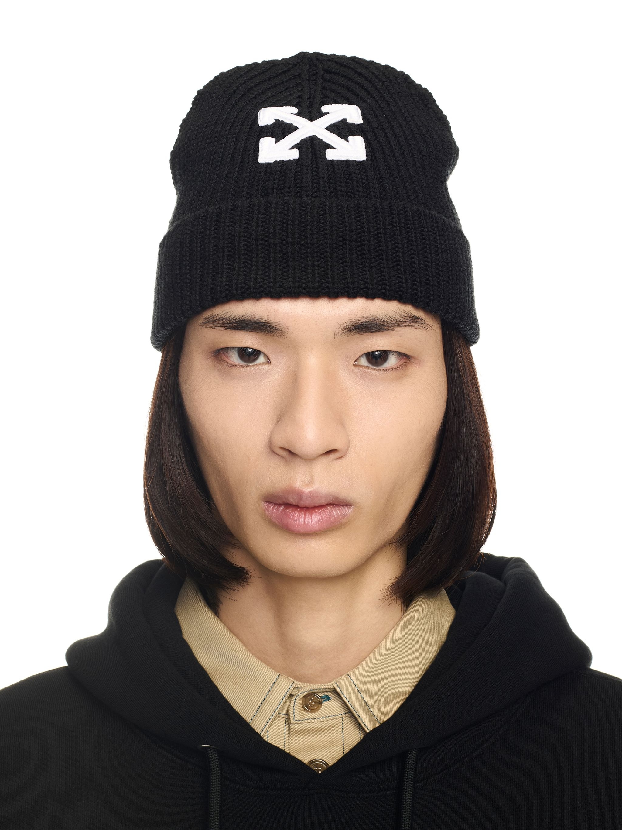 Black Arrow Beanie - 3