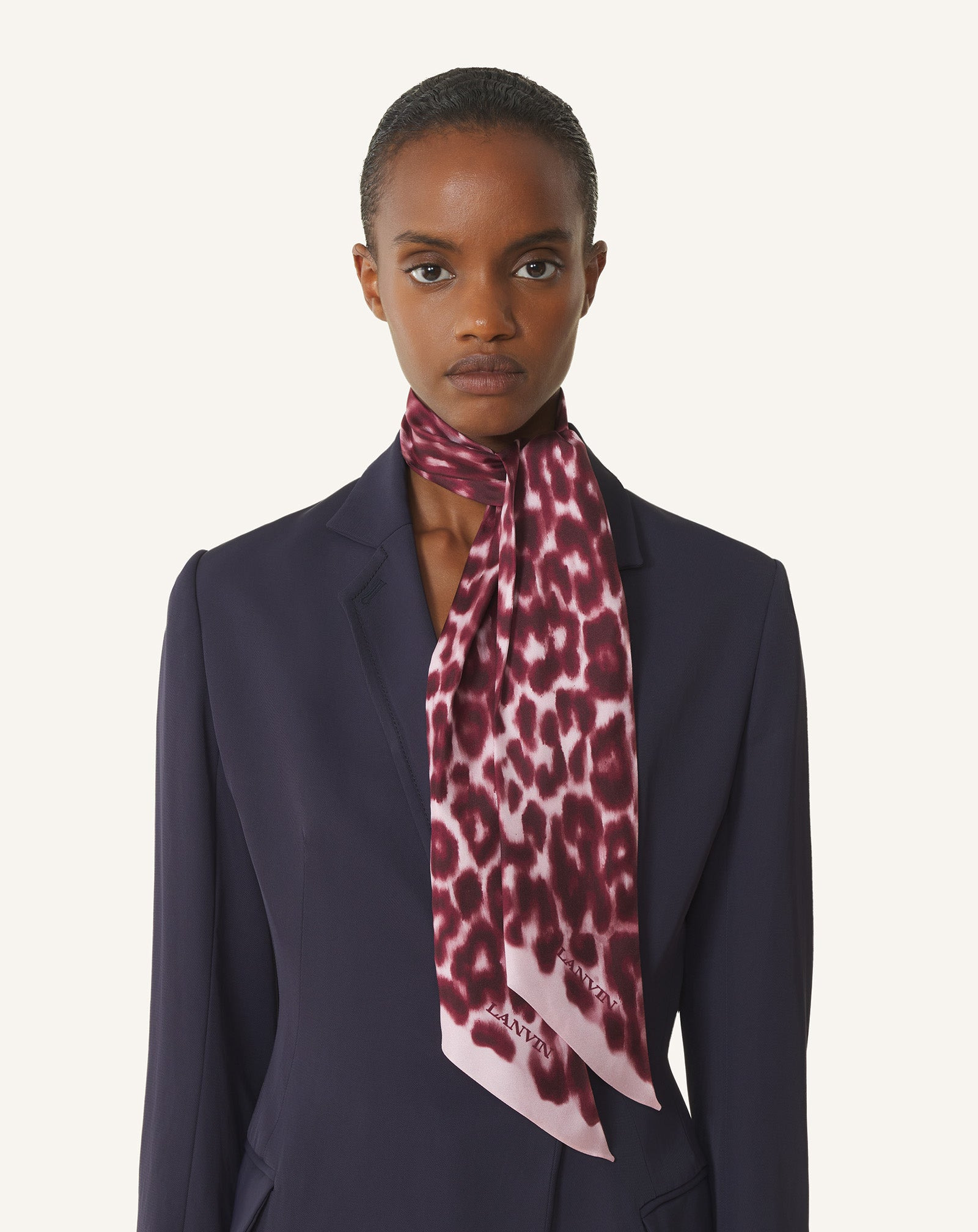 LEOPARD PRINT SILK TWILLY - 4