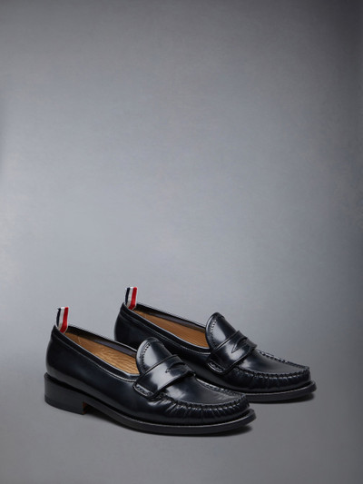 Thom Browne Spazzolato Pleated Varsity Loafer outlook