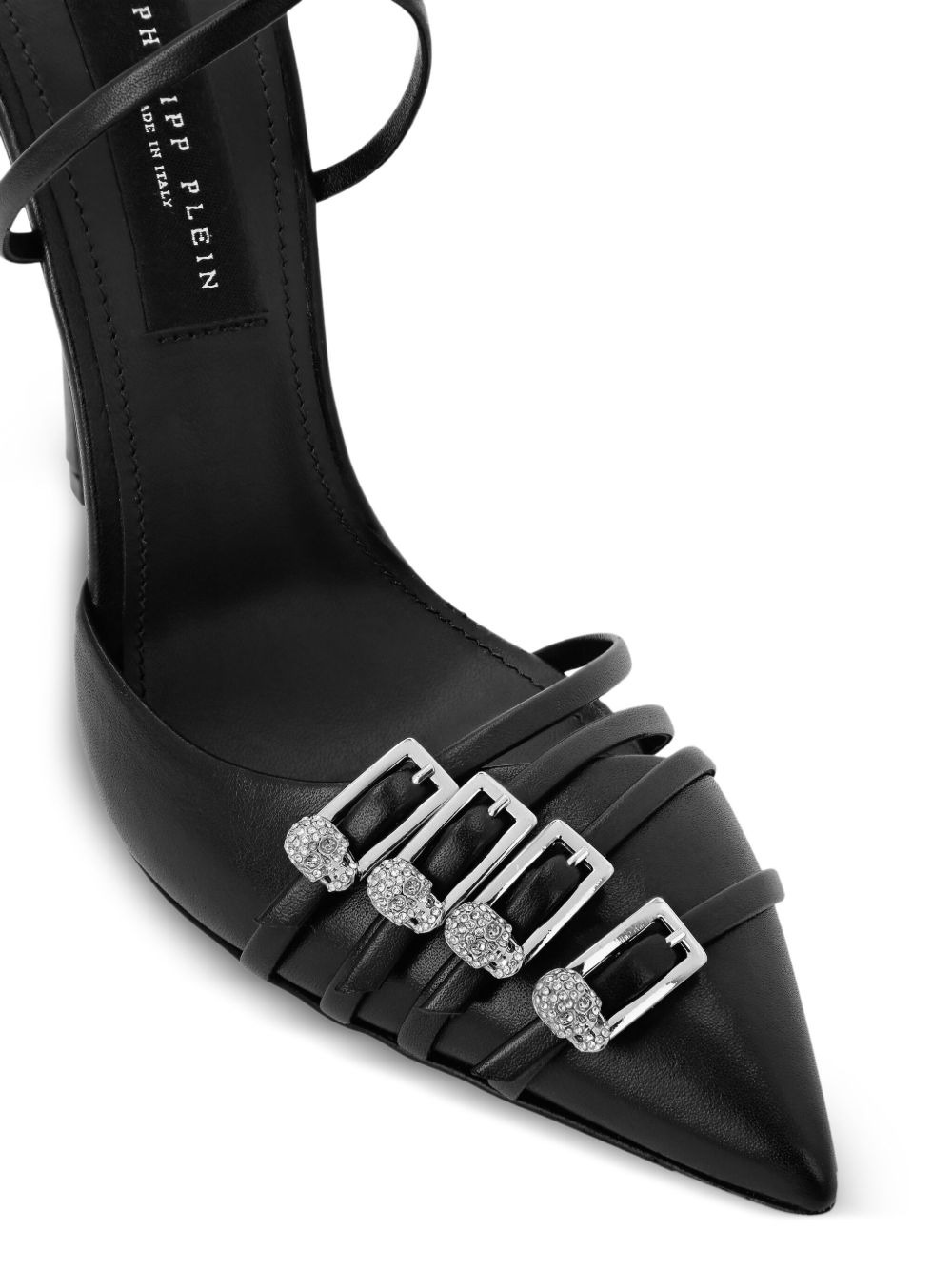 buckle-embellished ankle-strap pumps - 3