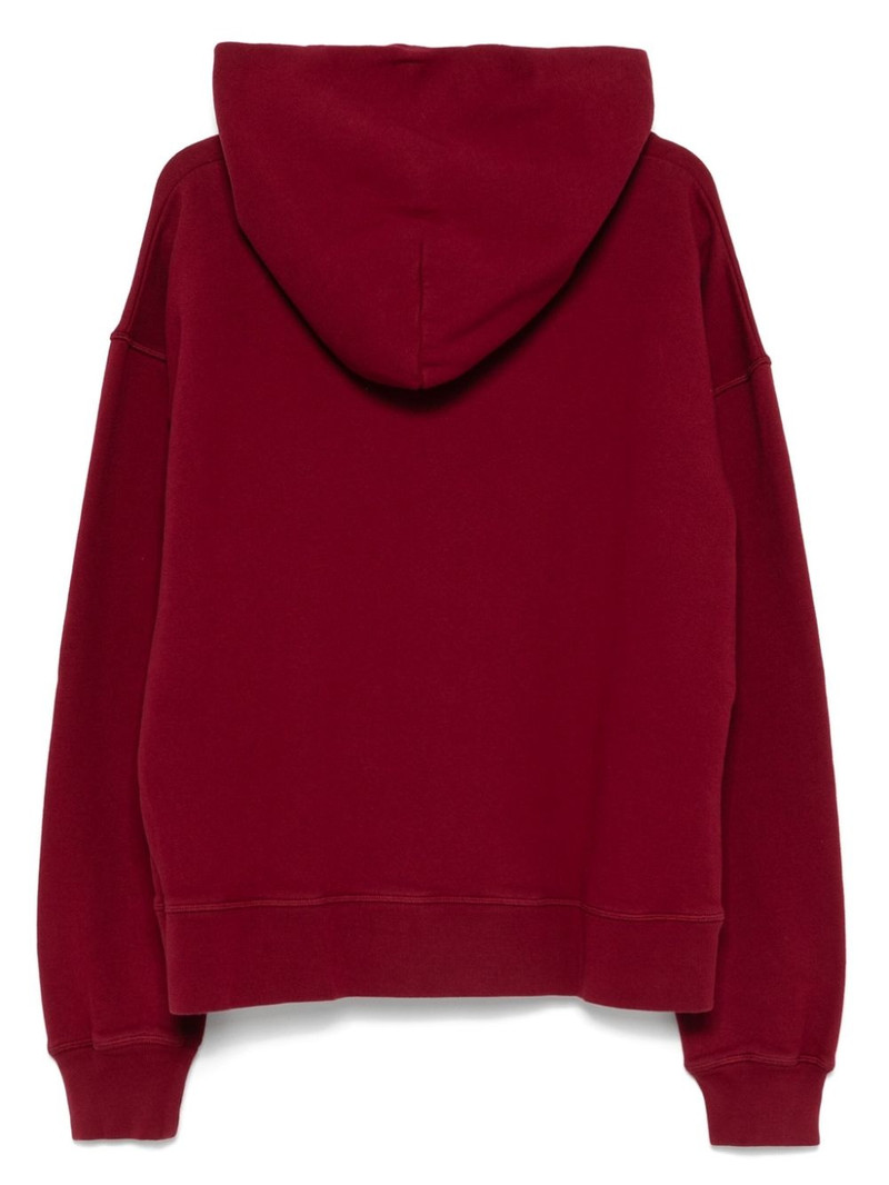 DSQUARED2 logo-raised hoodie outlook