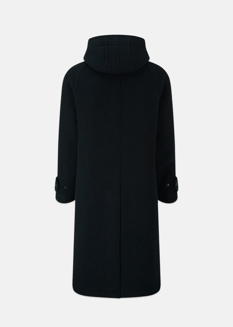 GLOVERALL Men's Horatio Coat Black outlook