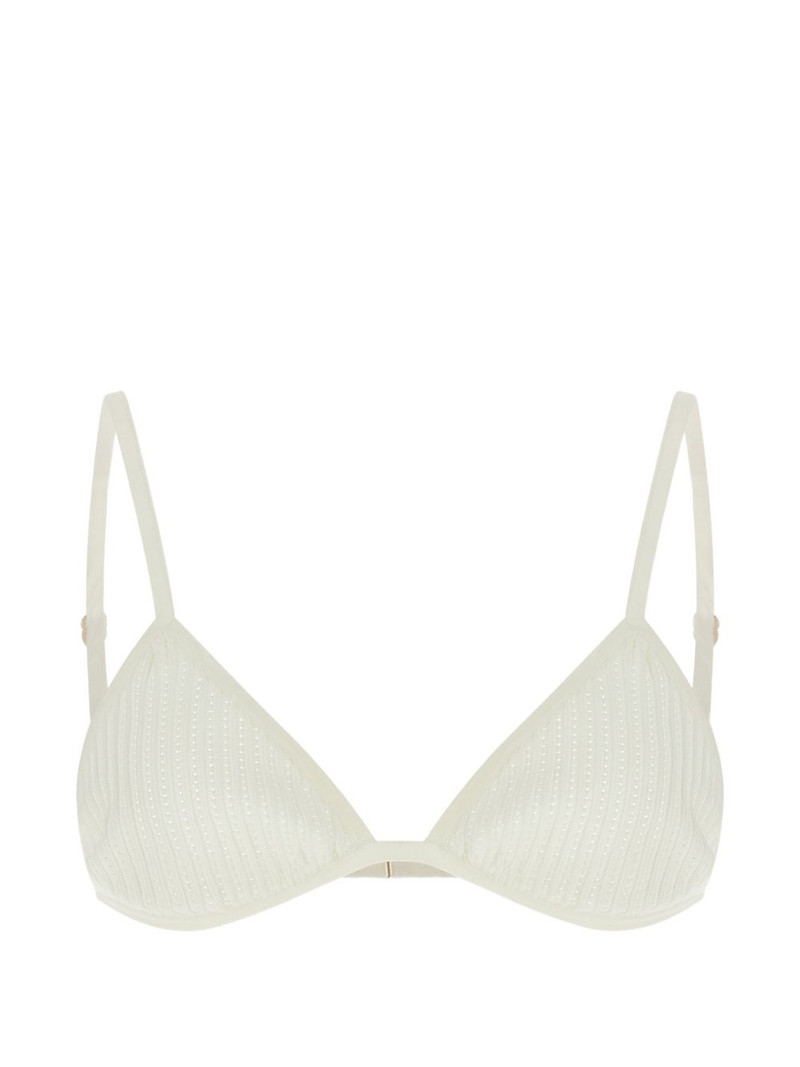 ribbed bra and polo shirt set 5