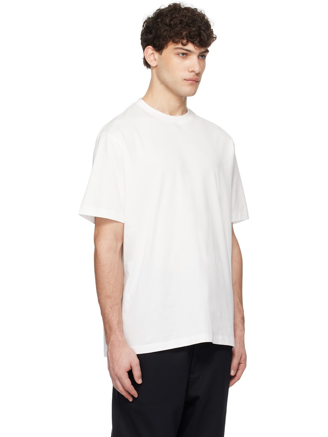 White Graphic Short Sleeve T-shirt - 2