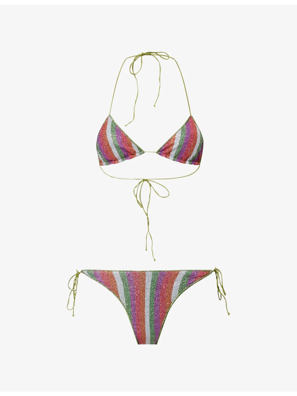 Lolita Metallic Bikini Set - 1