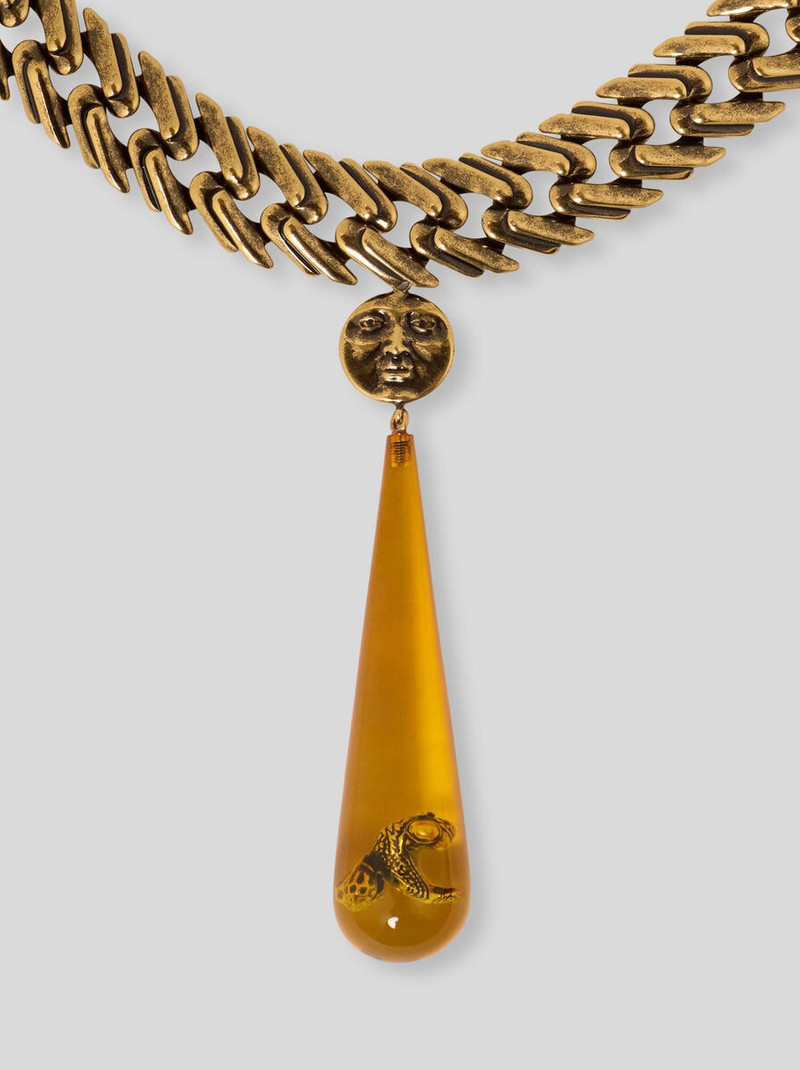 DROPLET AND PAISLEY BEE NECKLACE 3