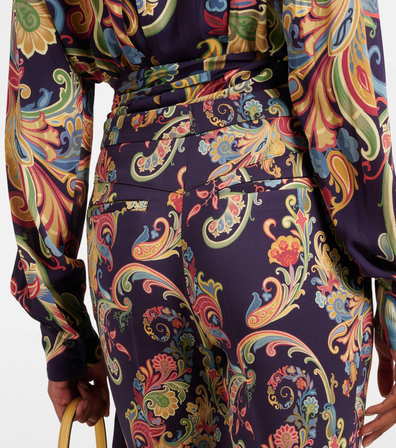 paisley-print trousers 6