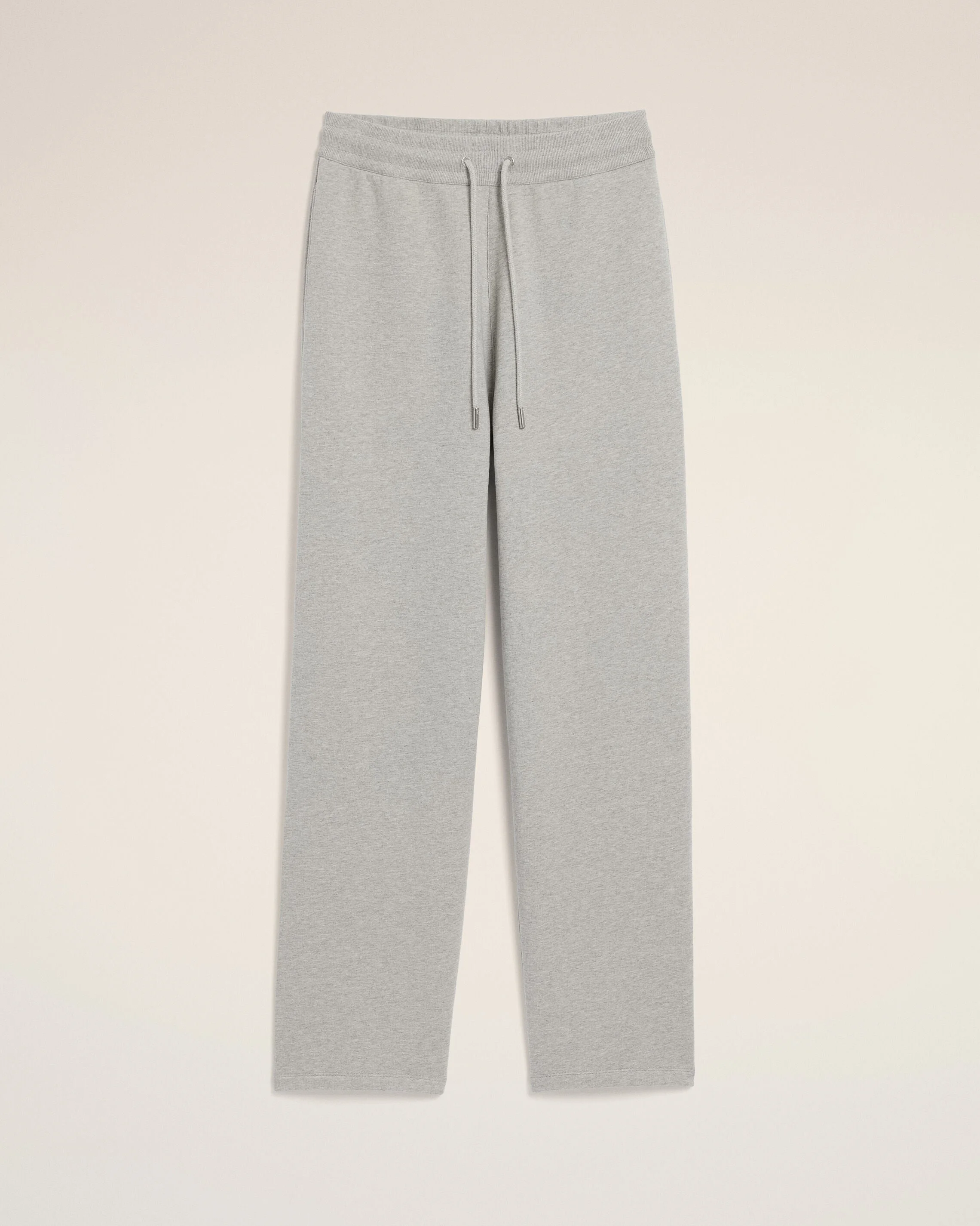 GREY COTTON TRACK PANTS WITH AMI DE COEUR - 1