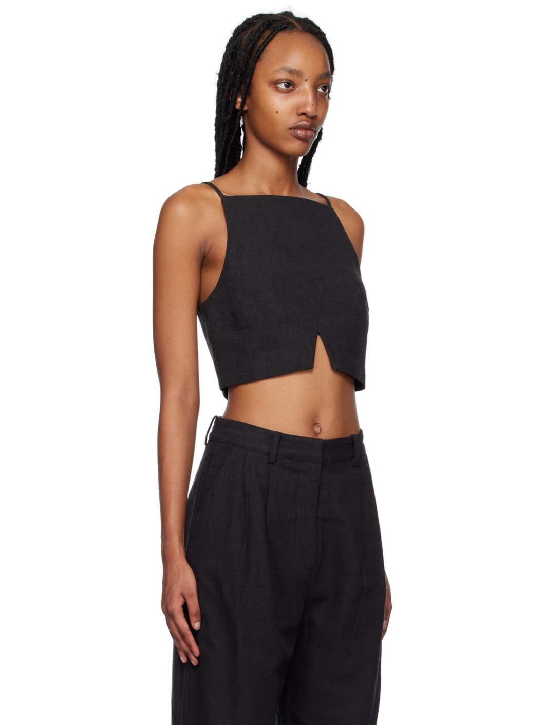 Black Kate Tank Top - 2