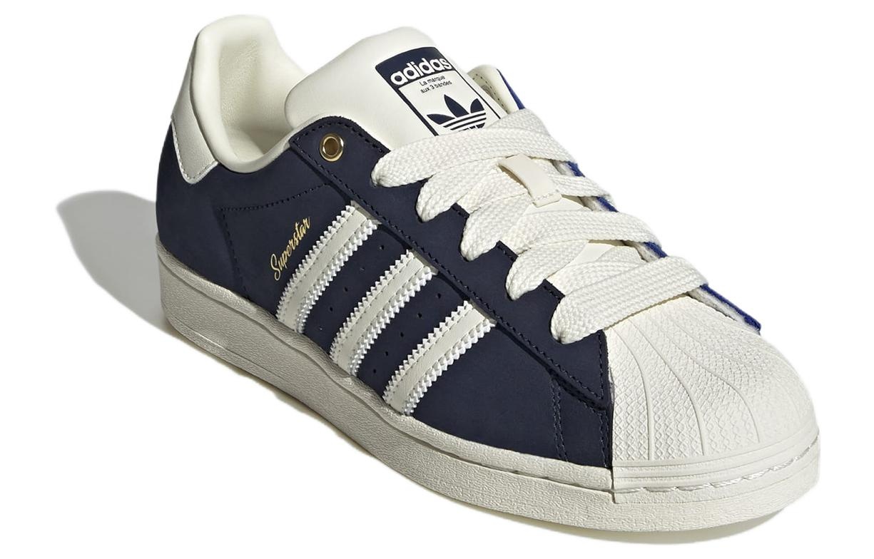 (WMNS) adidas Superstar 'Night Indigo Gold Script' IF7673 - 4