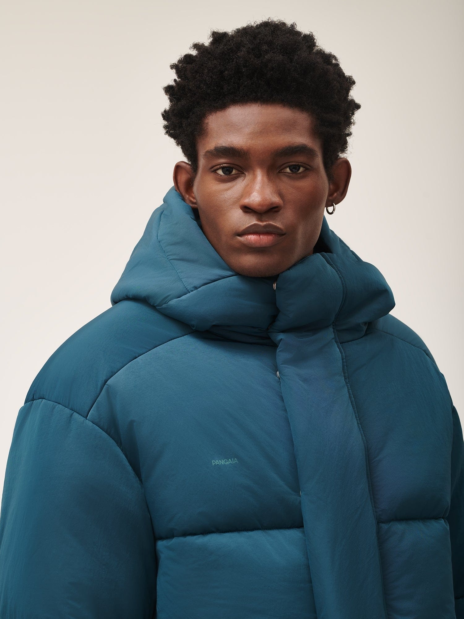 Men’s Flower-Warmth Recycled Nylon Puffer - Storm Blue - 4