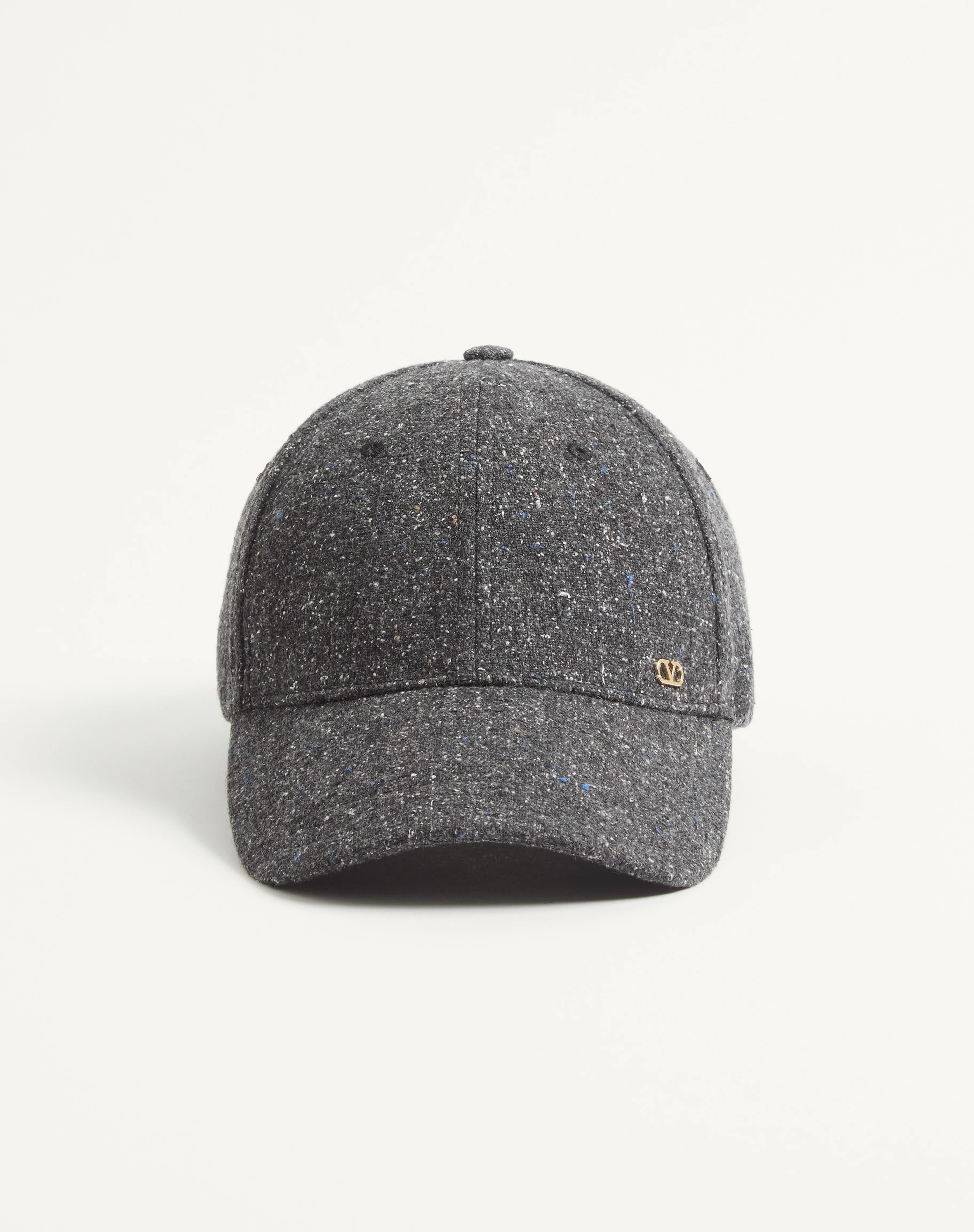 VALENTINO GARAVANI VLOGO SIGNATURE WOOL BASEBALL CAP - 1