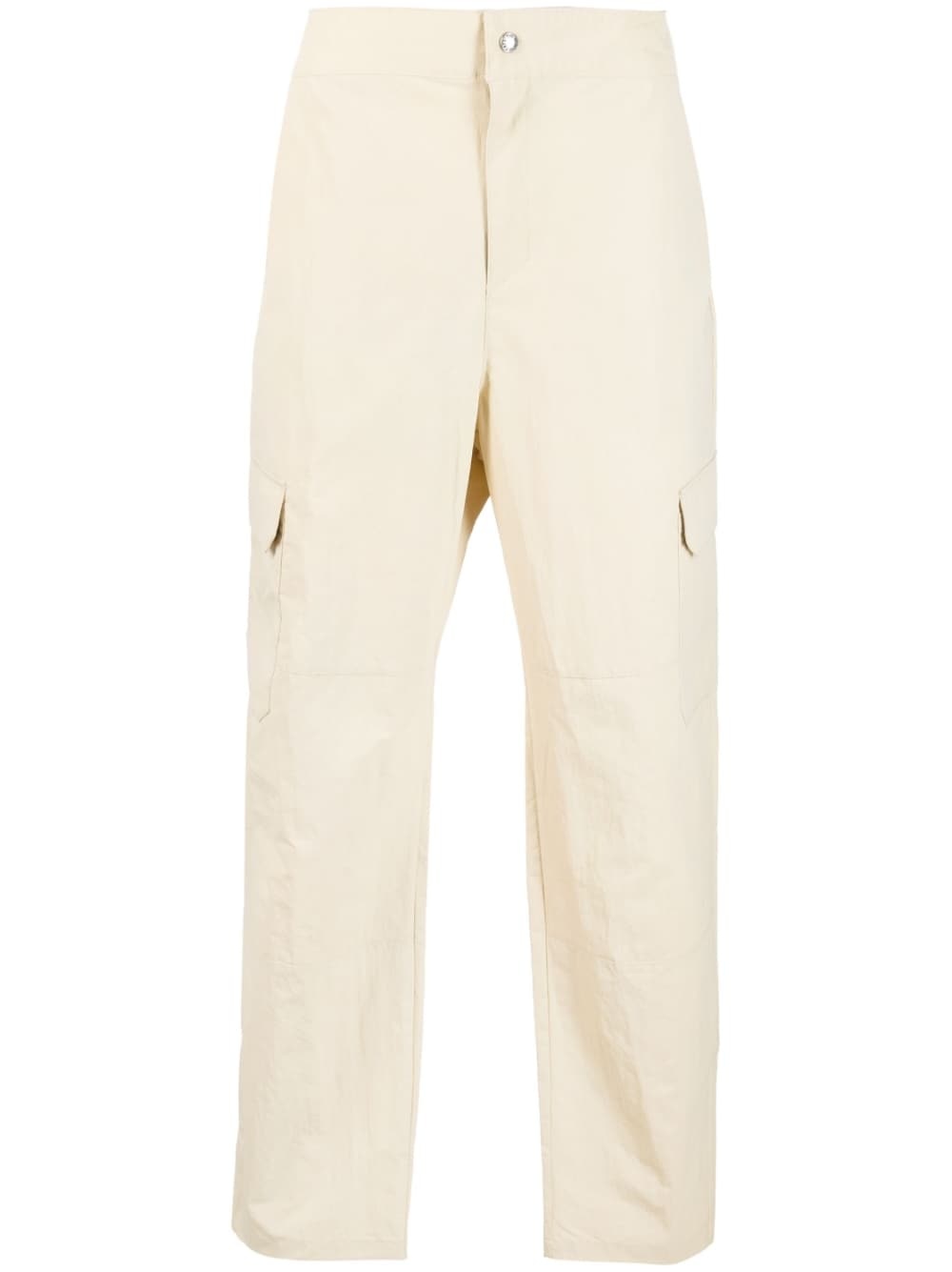 embroidered-logo trousers - 1