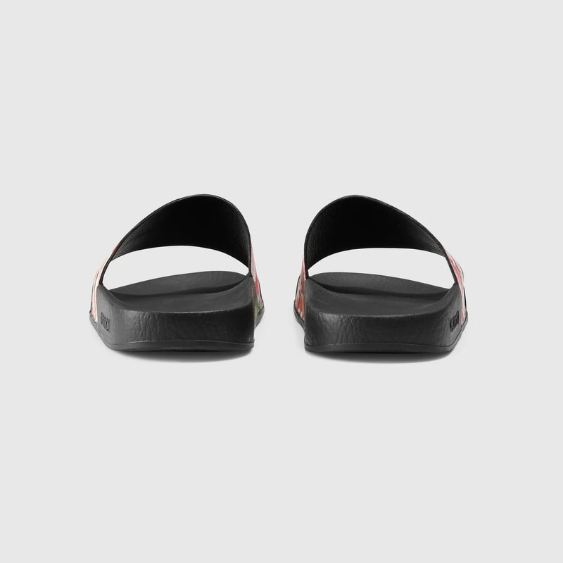 GUCCI GG Blooms Supreme floral slide sandal outlook