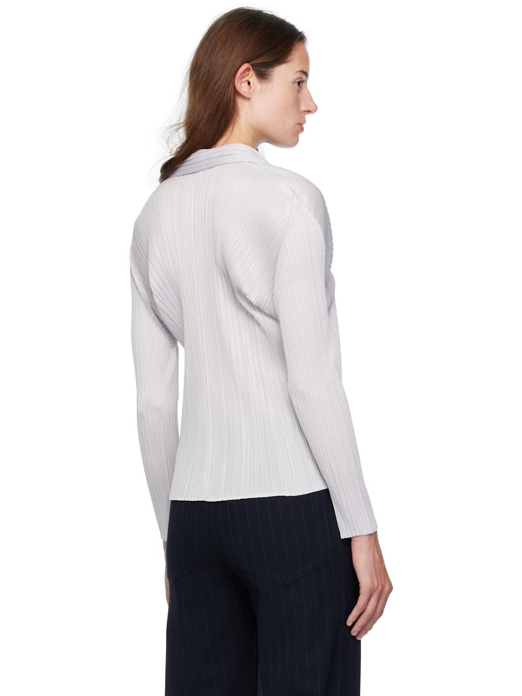 Gray Basics Blouse - 3
