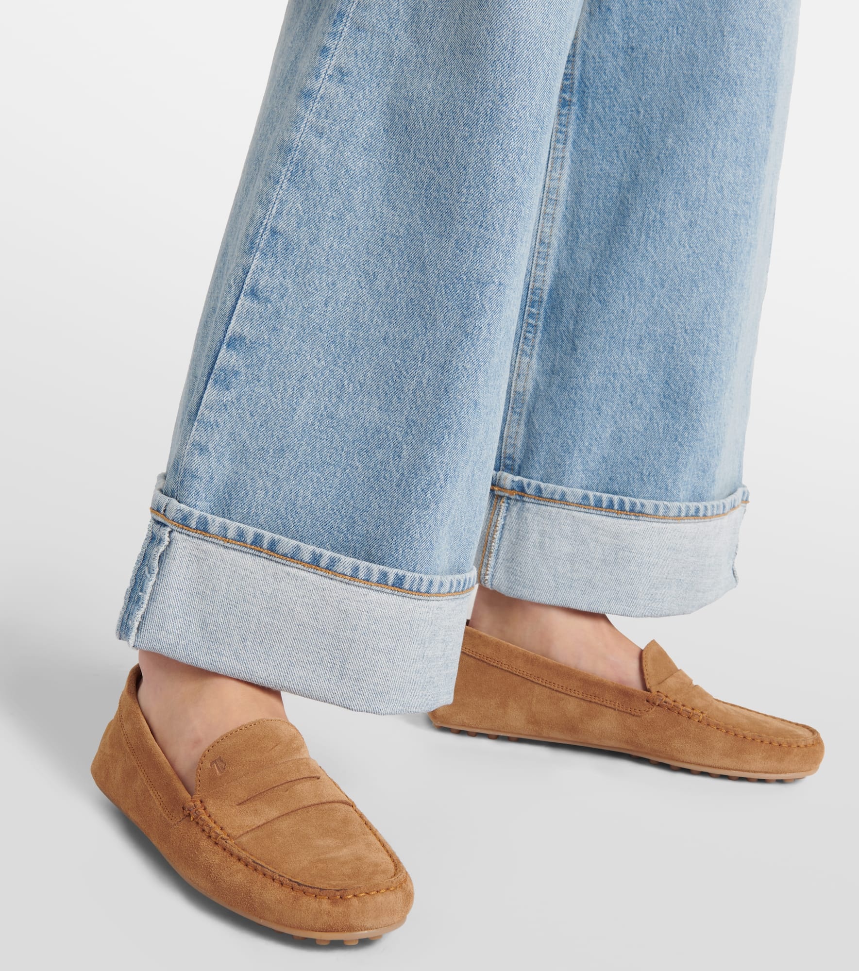 City Gommino suede loafers - 4