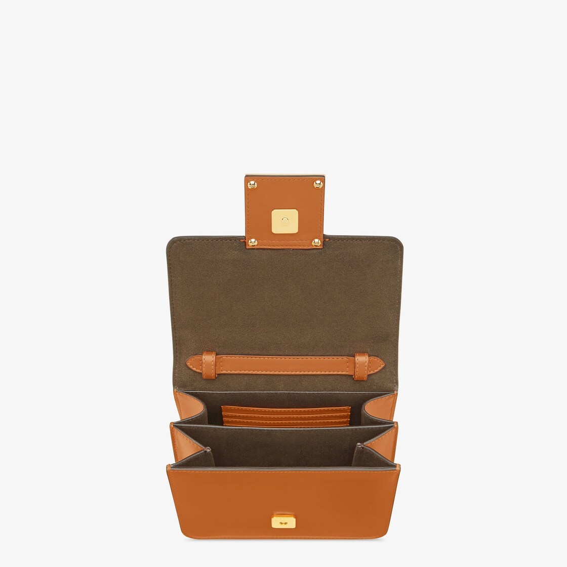 Brown leather bag - 4